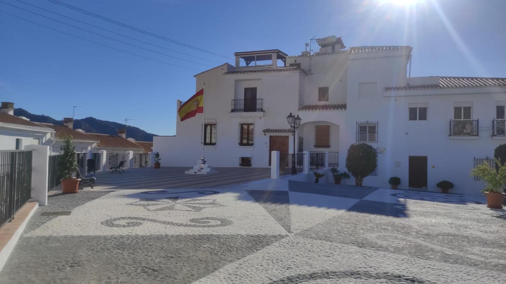 Casa La Plaza Apartment Frigiliana Bagian luar foto